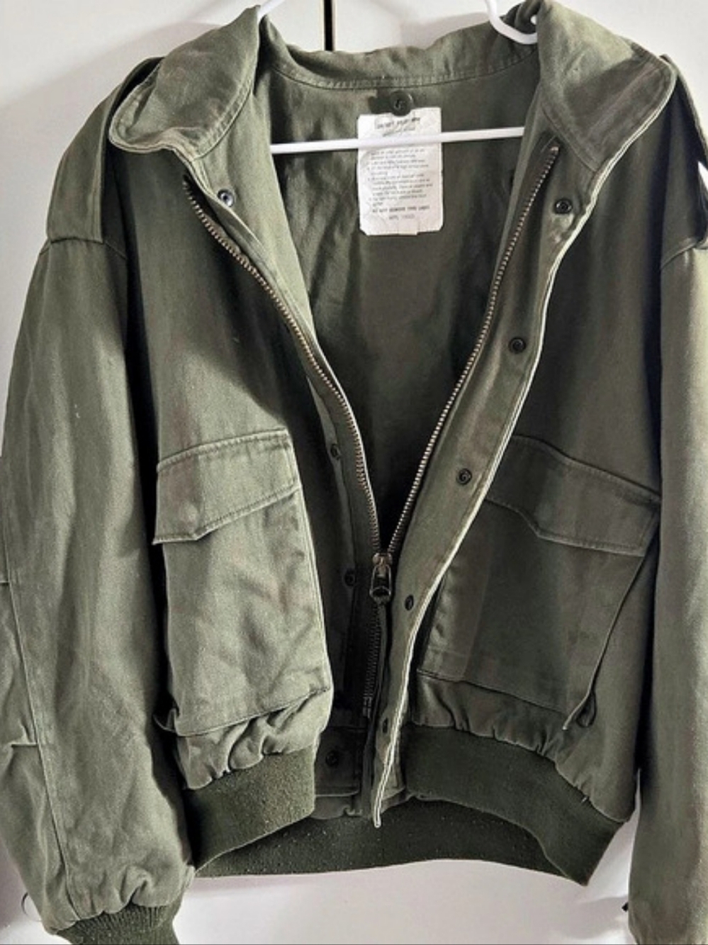Spiewak & Sons Jacket, Pilot M90 Cotton Utility Jacket in Green